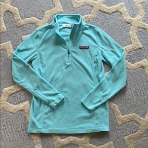 Vineyard vines microfleece 1/4 zip pullover. Xs